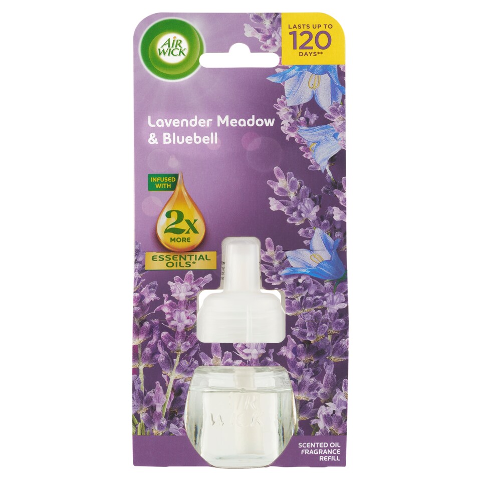 image 1 of Air Wick Liquid Refill for Electric Device Lavender Meadow & Bluebell 19 ml