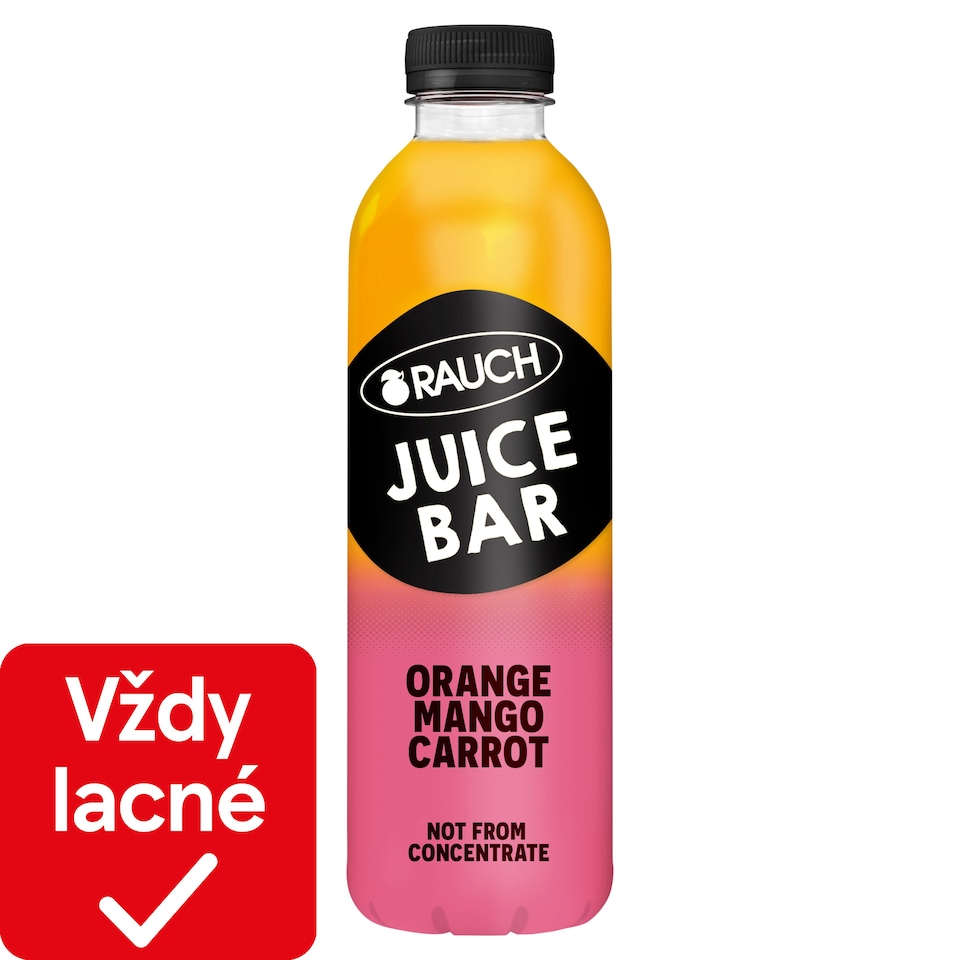 Rauch Juice Bar 100% Orange-Mango Carrot Not from Concentrate 800 ml