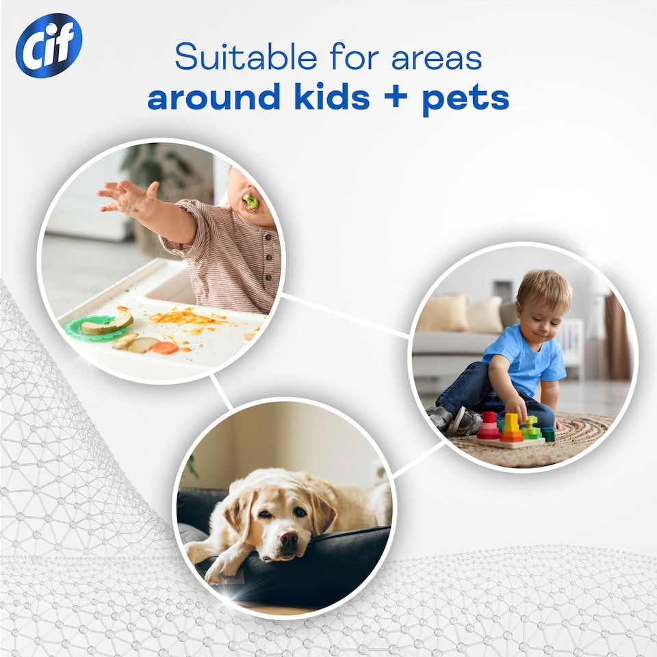 image 1 of Cif Infinite Clean All in One: Sensitive Lotus and Mineral Salts Reload 280ml