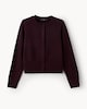 image 4 of F&F Knitted Long Sleeved Cardigan in Burgundy
