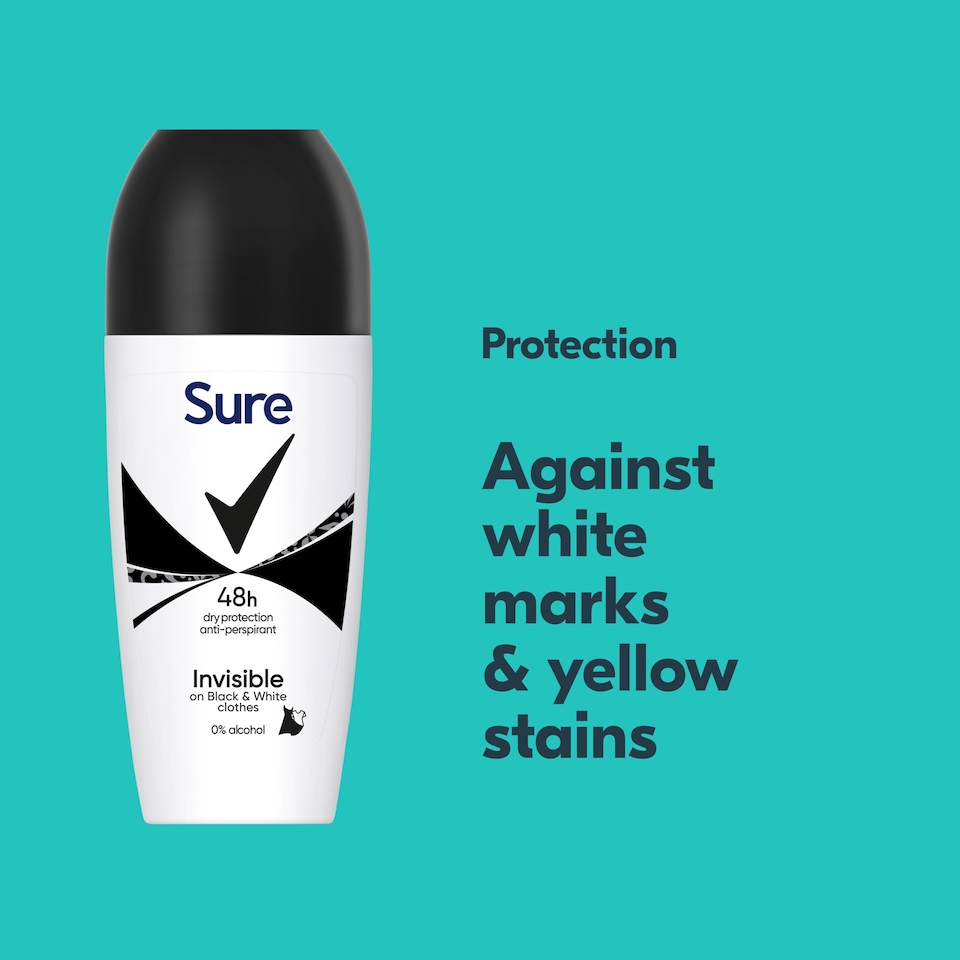 image 1 of Sure 48H Invisible Pure Anti-perspirant Roll On 50ml