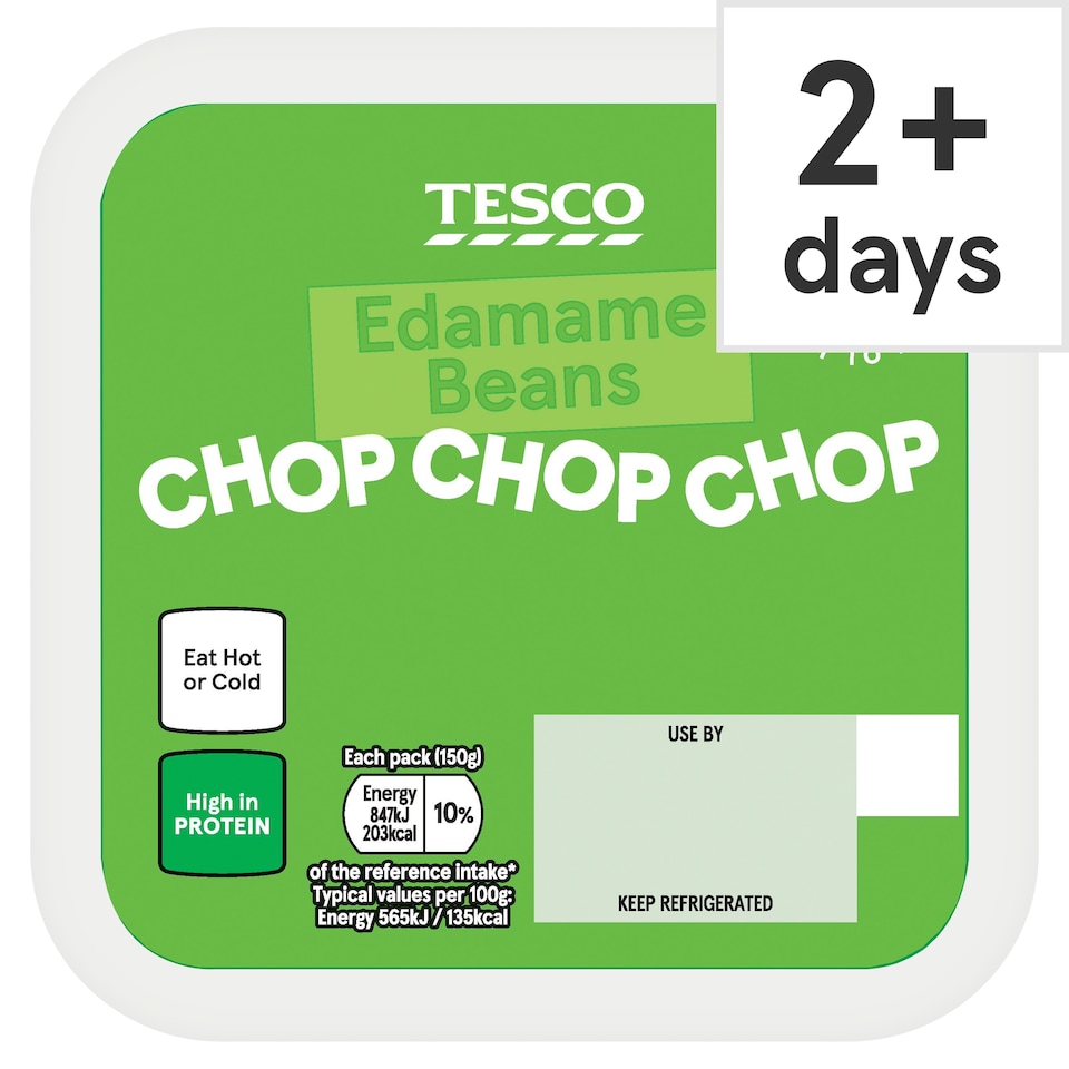 Tesco Edamame Beans 150G