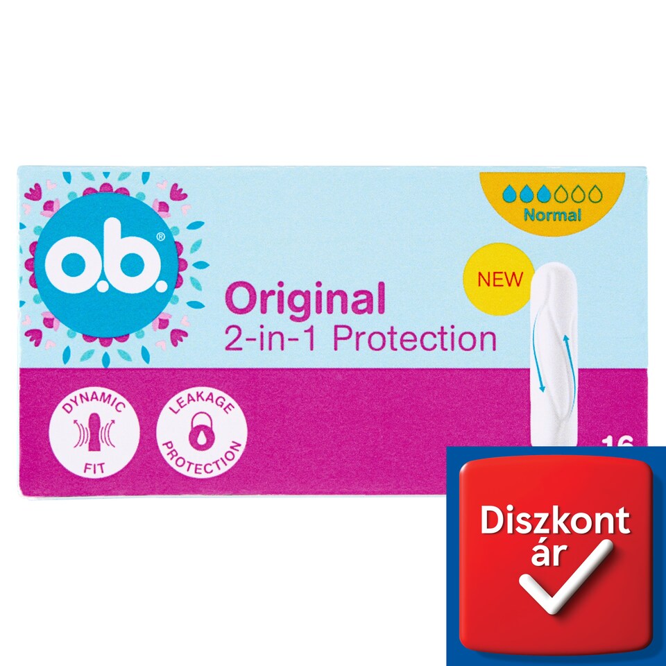 o.b. Original Normal Tampons 16 pcs