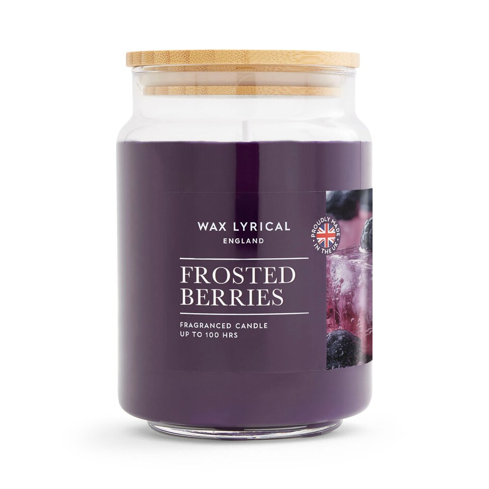 Wax Lyrical England Frosted Berries Large Candle 475g