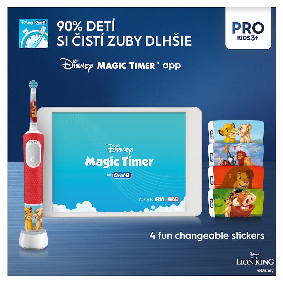 image 1 of Oral-B Pro Kids Electric Toothbrush