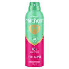 Mitchum Flower Fresh Antiperspirant Deodorant 200Ml