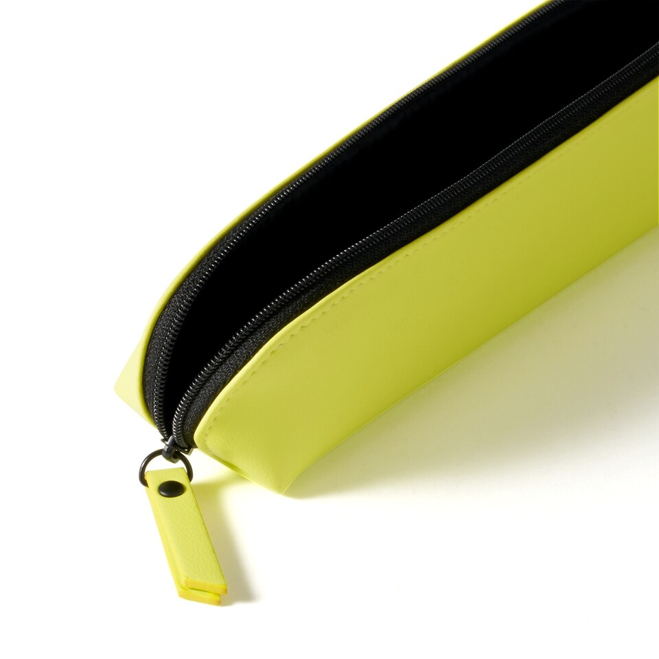 image 1 of Paperchase Agenzio Lime Pencil Case