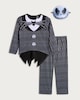 image 4 of Disney The Nightmare Before Christmas 4-Piece Fancy Dress Costume in Black