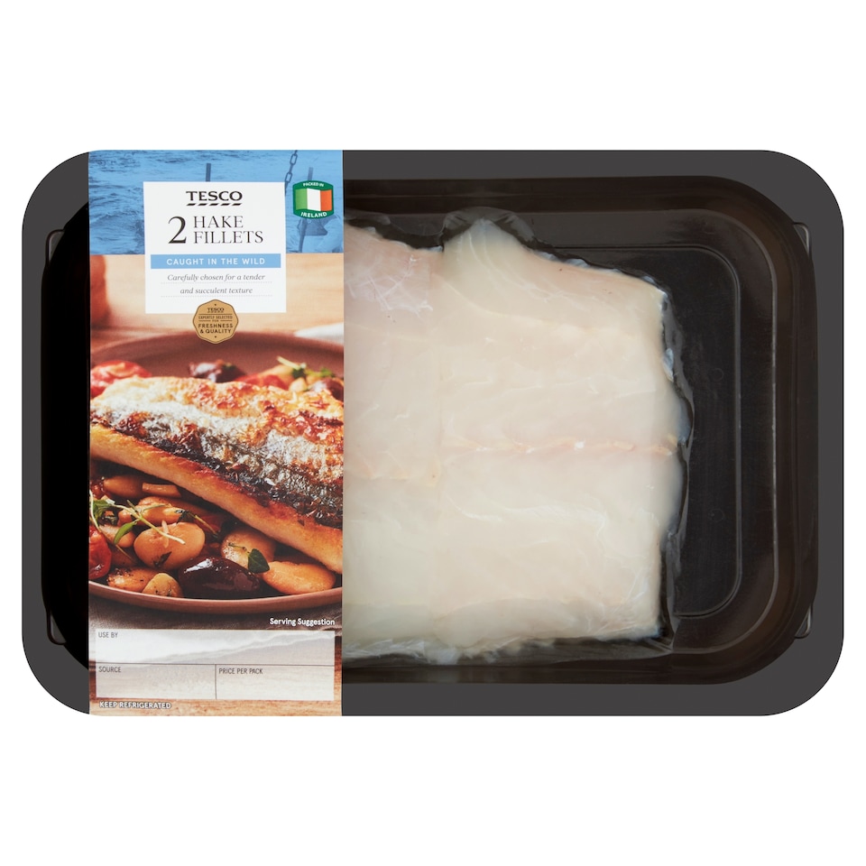Tesco Hake Fillets 250G