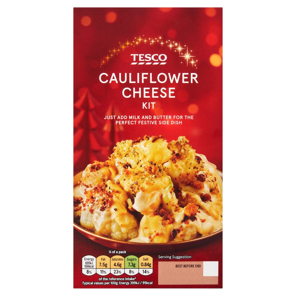 Tesco Cauliflower Cheese Kit 55g