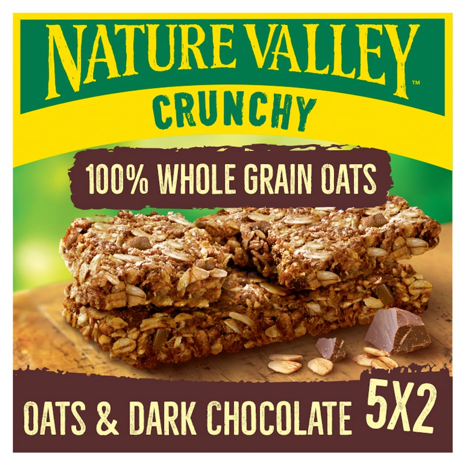 image 1 of Nature Valley Crunchy Oats & Dark Chocolate 5 x 42g (210g)