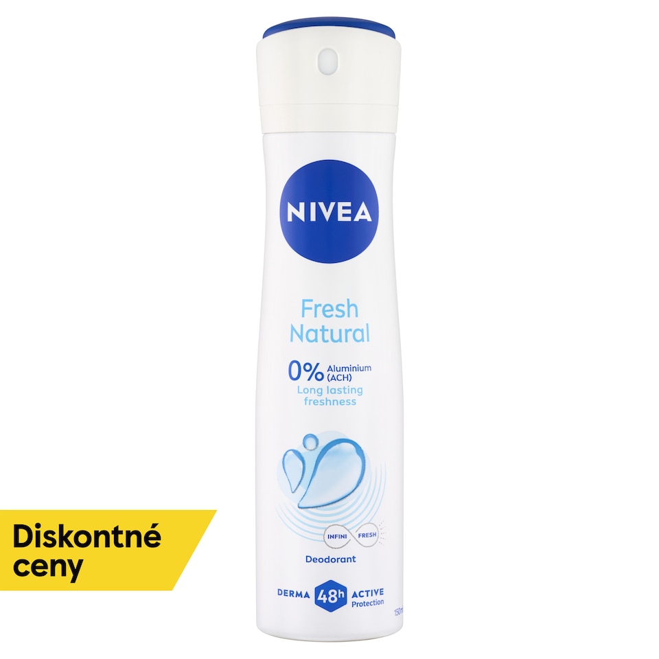 obrázok 1 z Nivea Fresh Natural Sprej dezodorant 150 ml