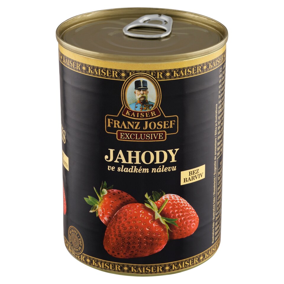 Franz Josef Kaiser Exclusive Jahody ve sladkém nálevu 400g