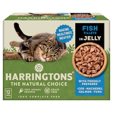 Harringtons Fish Selection In Jelly 12X85g