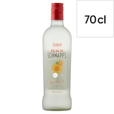 Tesco Peach Schnapps 70Cl