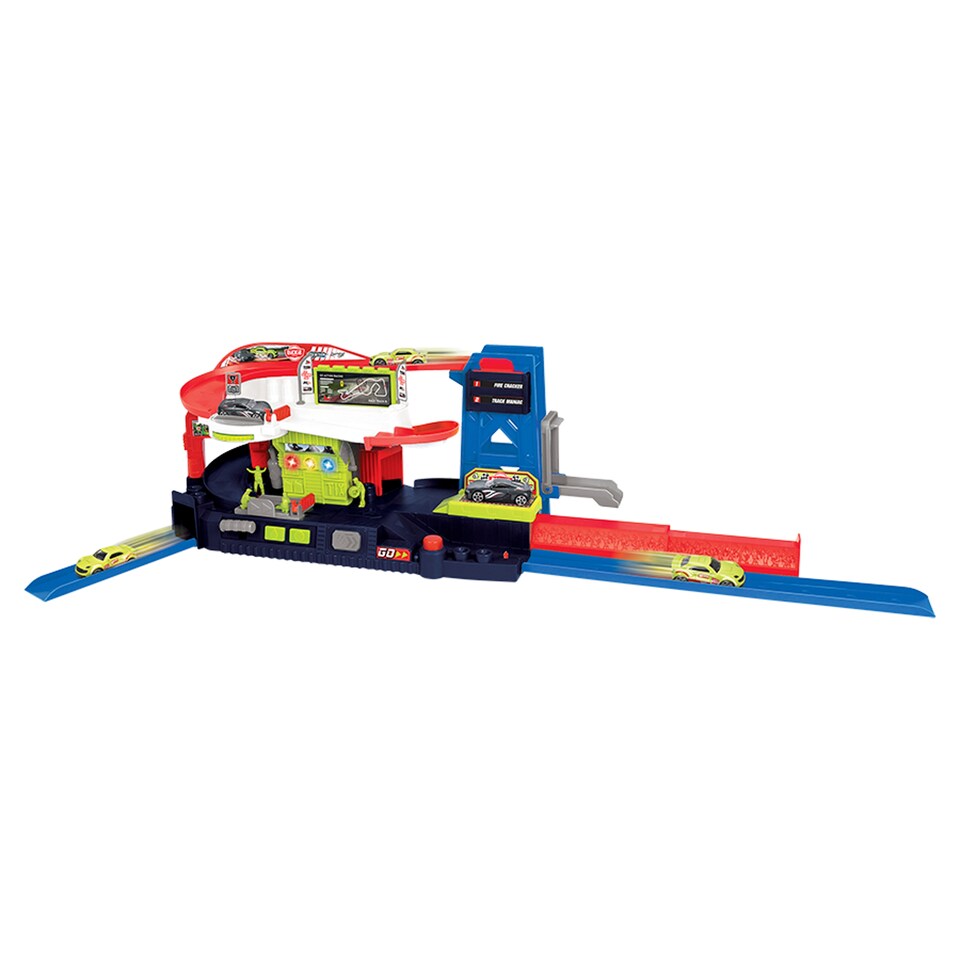 Dickie Toys autó kilövő állomás