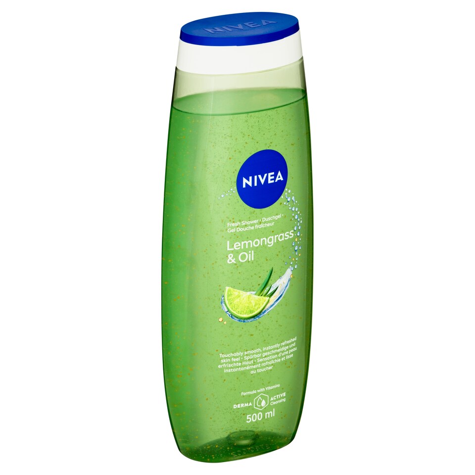 Obrázek 1 pro produkt Nivea Lemongrass & Oil Osvěžující sprchový gel 500ml