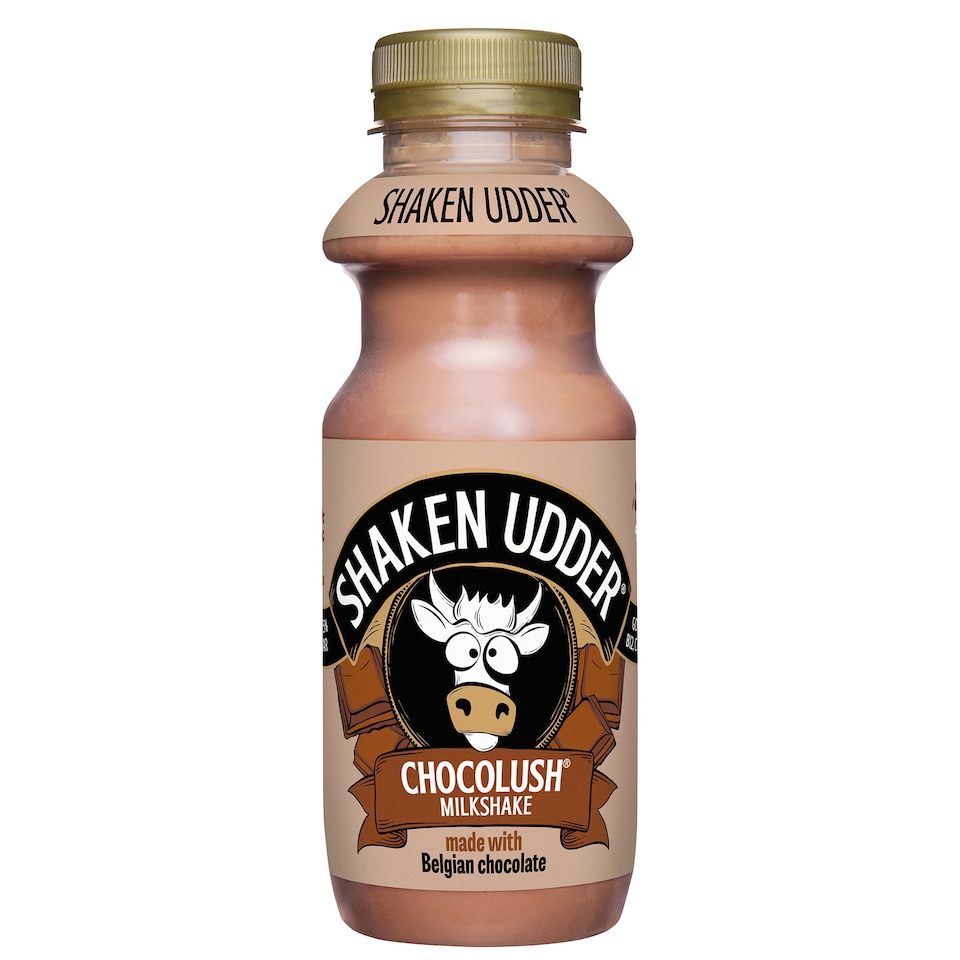 image 1 of SHAKEN UDDER CHOCOLUSH MILK SHAKE 330ML