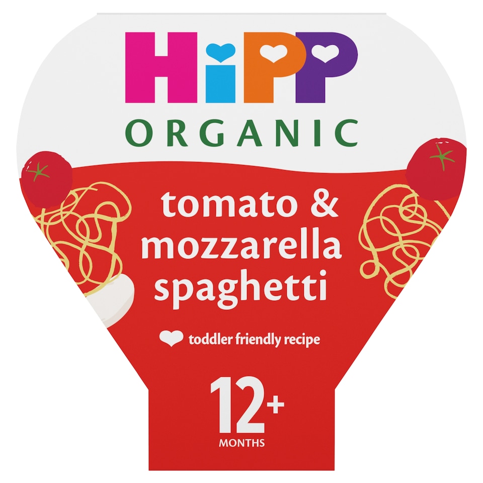 image 1 of Hipp Organic 1 Year Spaghetti With Tomato & Mozzarella Sauce 230G