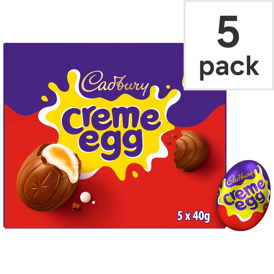 image 1 of Cadbury Creme Egg 5 Pack 200G