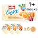 image 1 of Muller Light Fat Free Mango Psn/Fruit Peach Yogurt 6X140g
