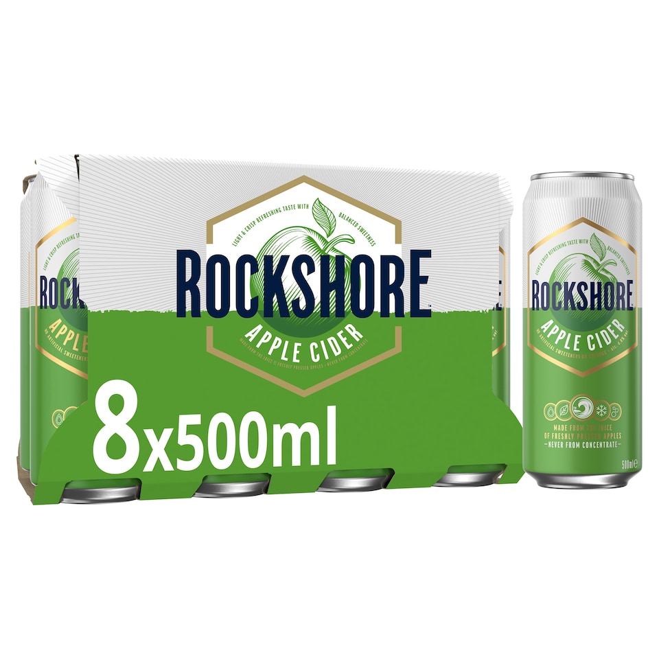 Rockshore Cider 8X500ml