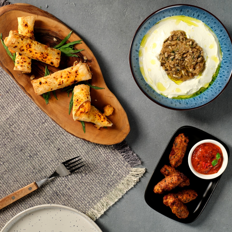 image 1 of Tesco Finest Labneh with Smoky Aubergine 248g