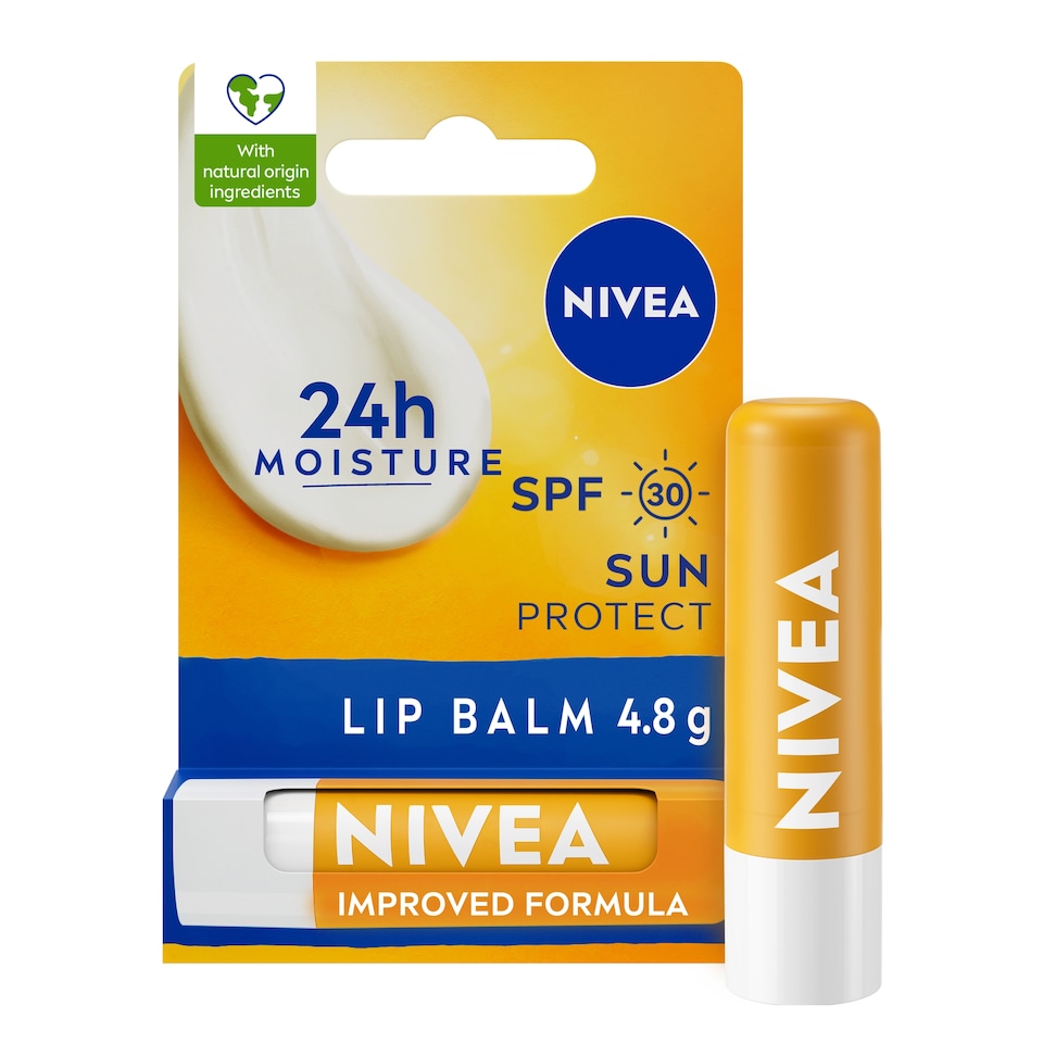 image 1 of Nivea Sun Protect Lip Balm SPF50 4.8G