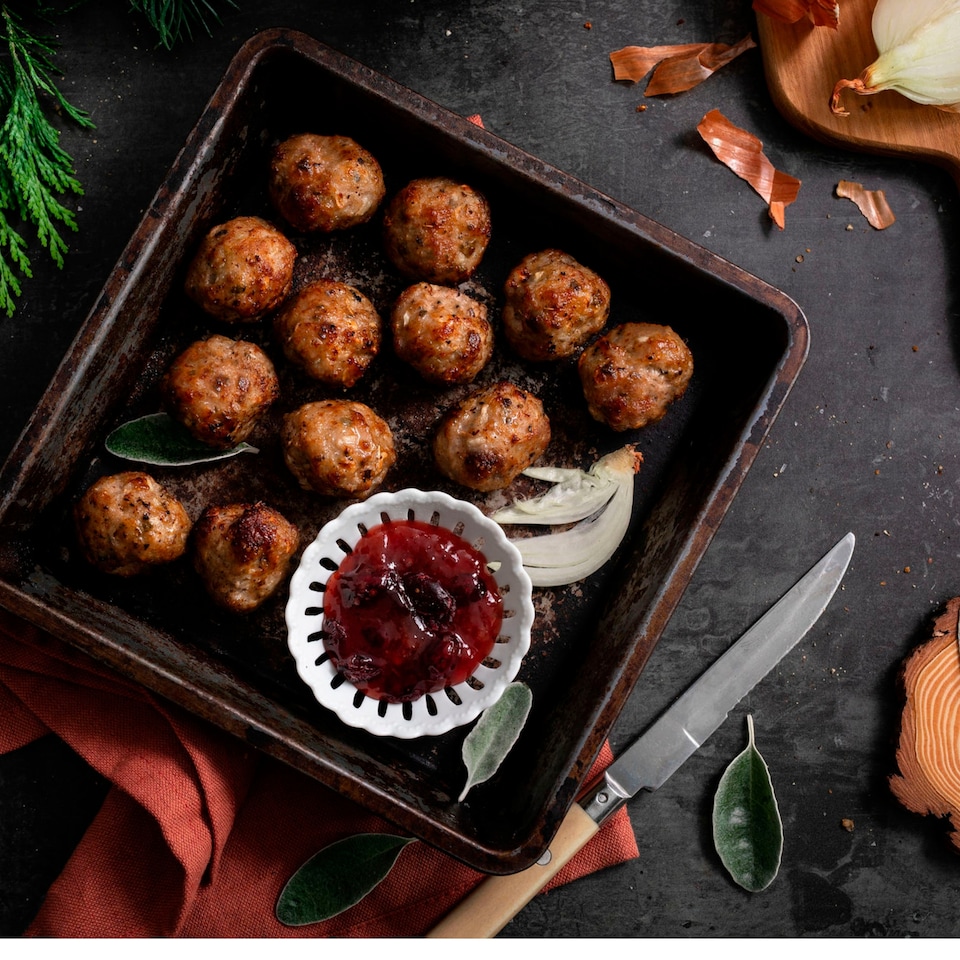 image 1 of Simon Howie Pork Sage And Onion Stuffing Balls 300G