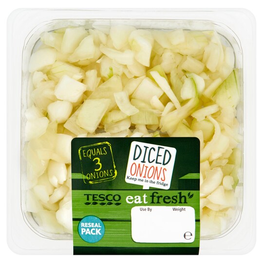 Tesco Diced Onion 225G Tesco Groceries