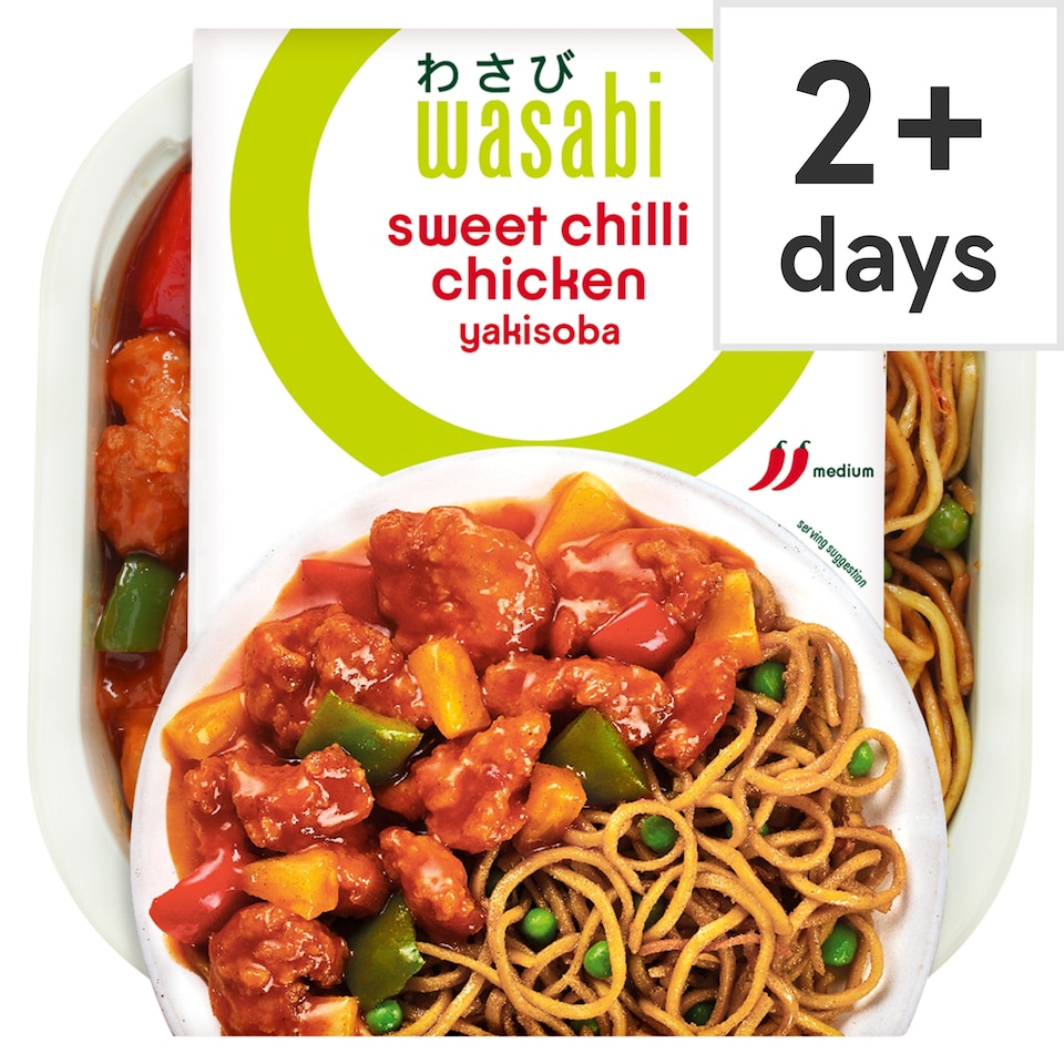 image 1 of Wasabi Sweet Chilli Chicken Yakisoba Noodles 450G