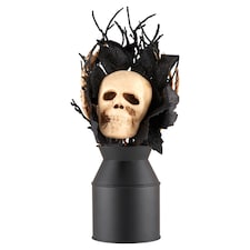 Mobil Digital Skull and Flowers Table Decoration