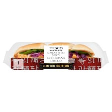 Tesco Limited Edition Korean Style Spicy Gochujang Chicken Sub