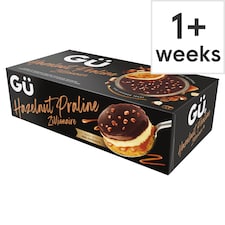 Gu Zillionaire Hazelnut Praline Cheesecakes 2x86.5g