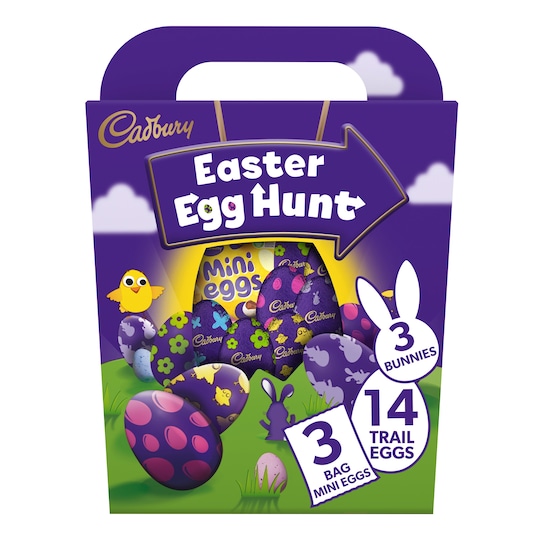 Cadbury Egg Hunt Pack 342.7G Tesco Groceries