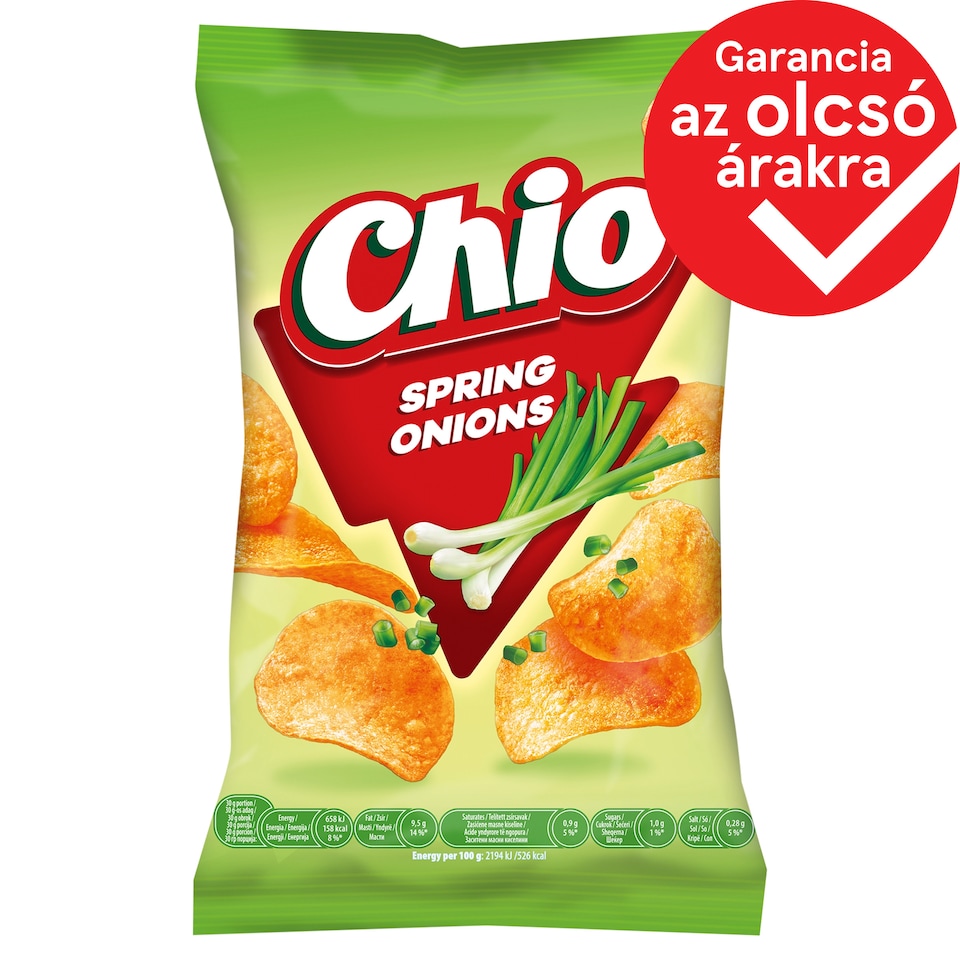 Chio újhagymás burgonyachips 60 g