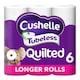 image 1 of Cushelle Quilted Tubeless 50% Longer Toilet Tissue 6 Rolls