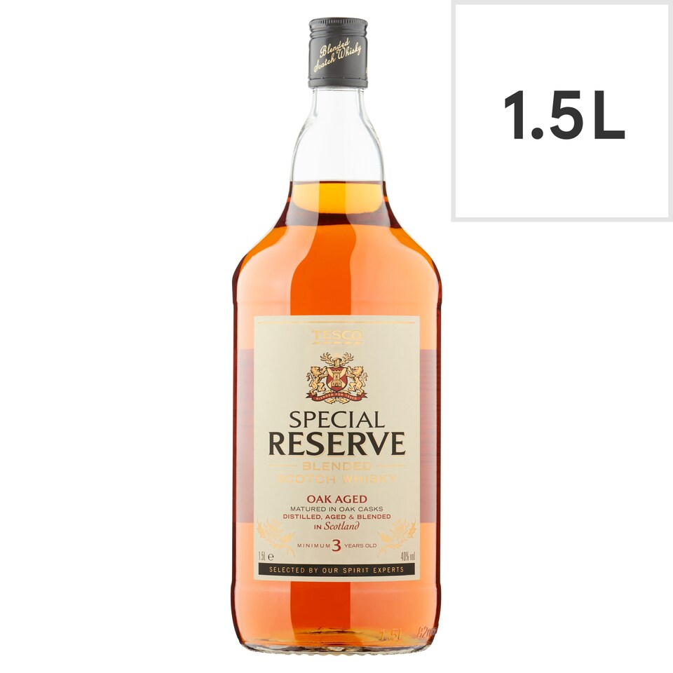 Tesco Special Reserve Scotch Whisky 1.5Litre
