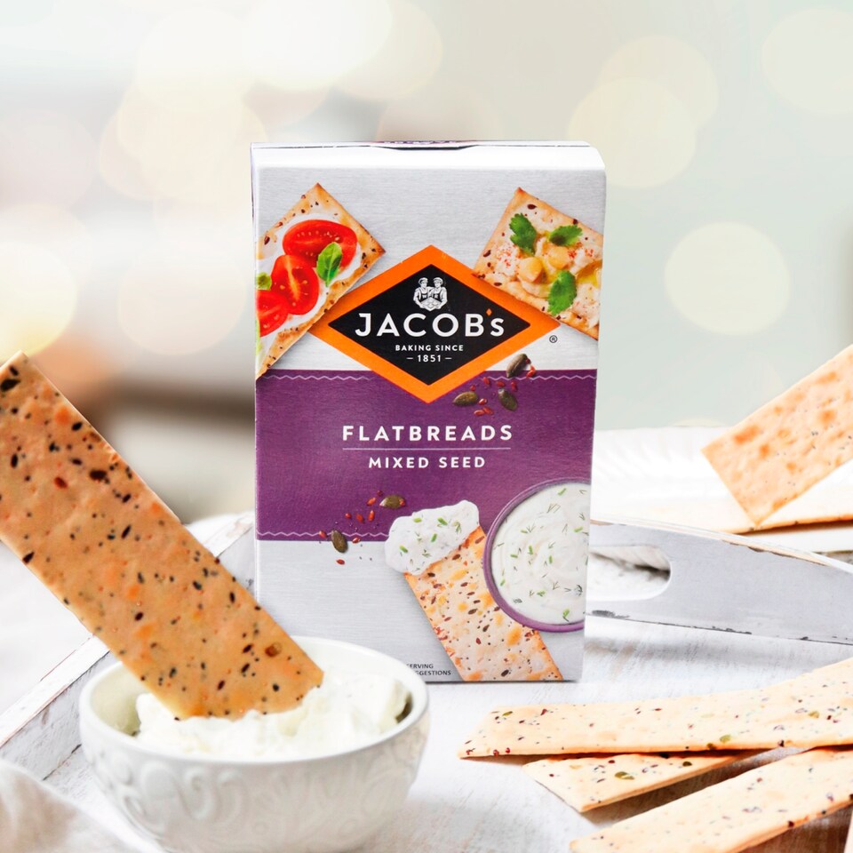 image 1 of Jacobs Flatbread Mixed Seeds 150G