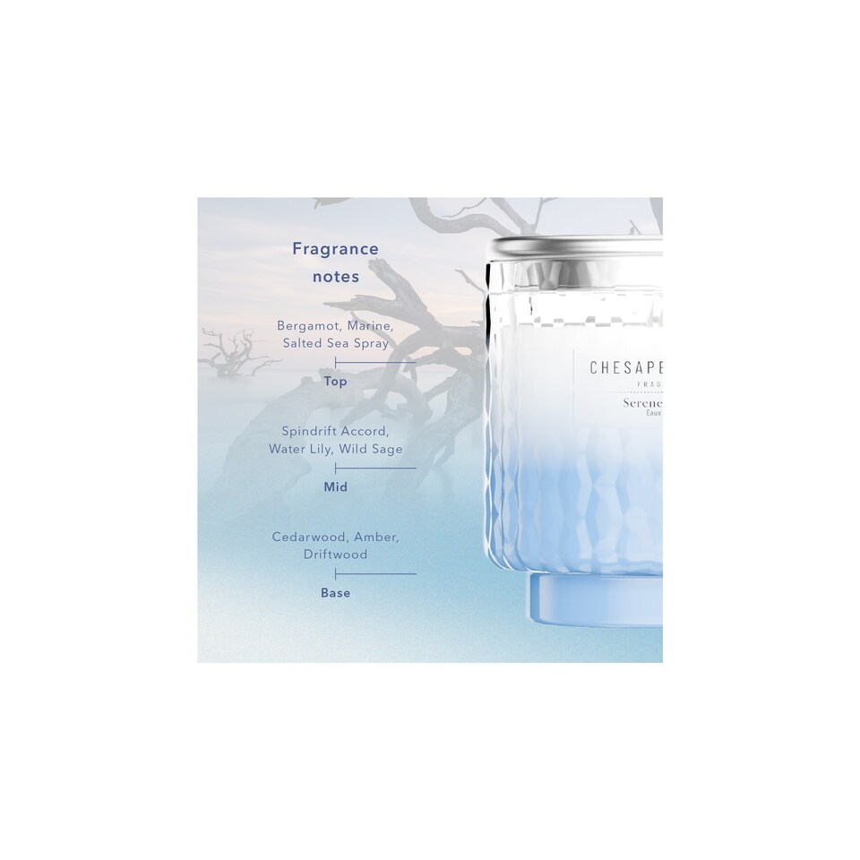 image 1 of Chesapeake Bay Serene Waters Reed Diffuser 150ml