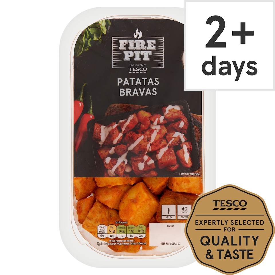 Tesco Fire Pit Patatas Bravas 400G
