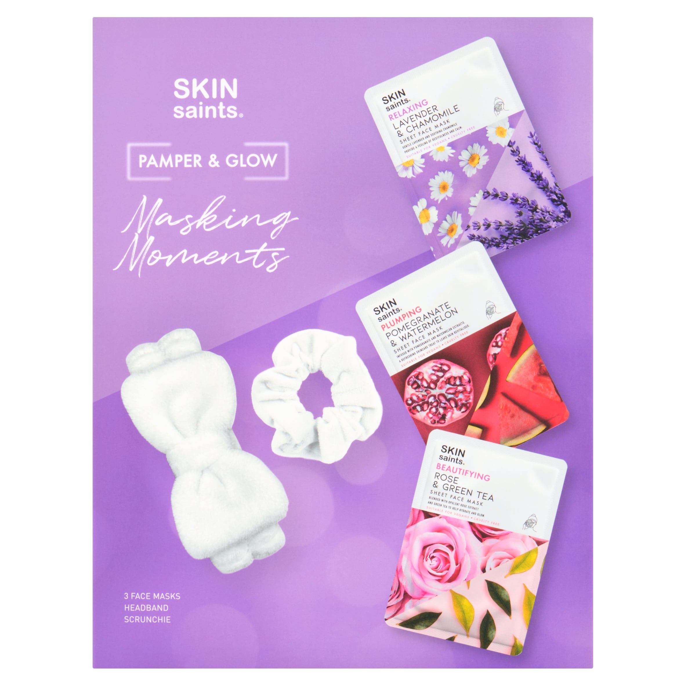 Skin Saints Pamper & Glow Masking Moments
