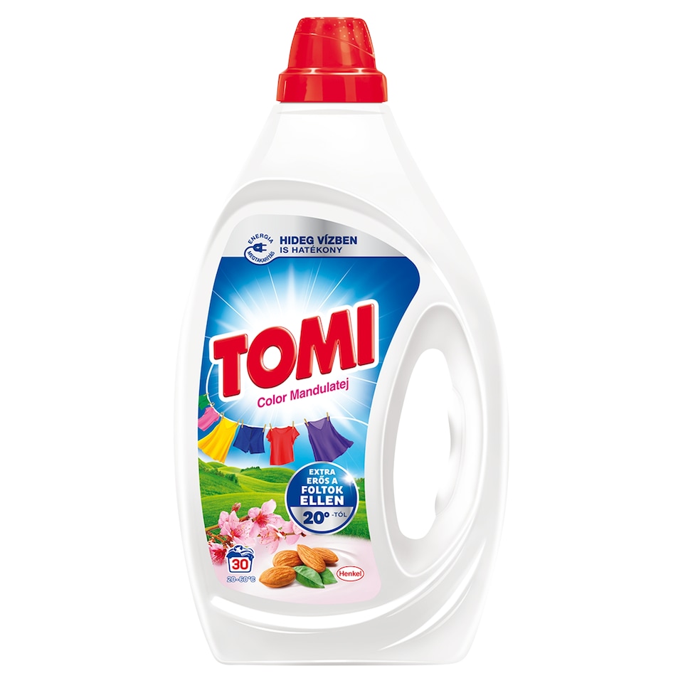 Tomi Color Mandulatej mosógél 30 mosás 1,35 l