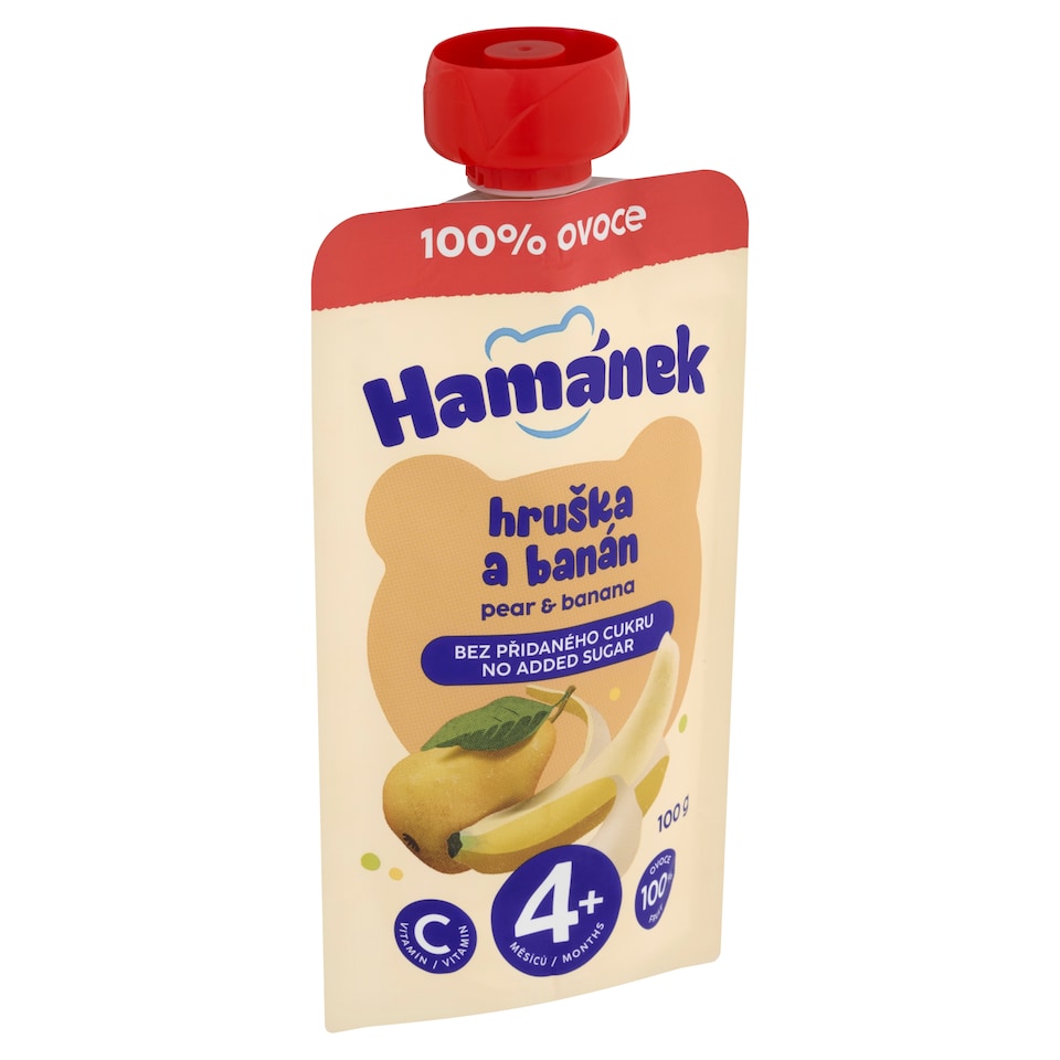 image 1 of Hamánek Infant Nutrition Pear and Banana 100 g
