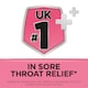 image 4 of Strepsils Sugar Free Sore Throat Lozenges - Strawberry 36s