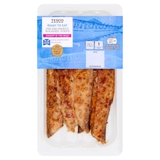 Tesco Piri Piri Smoked Mackerel Strips 200G
