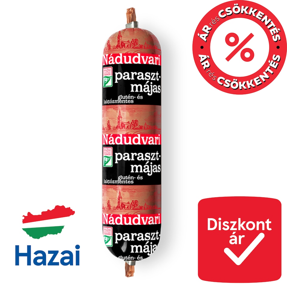 Nádudvari glutén- és laktózmentes paraszt májas 100 g