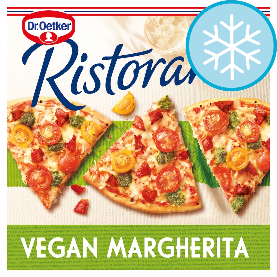 image 1 of Dr Oetker Ristorante Vegan Margherita Pomodori Pizza 340g