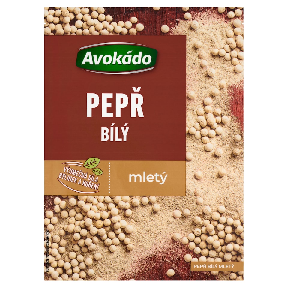 Obrázek 1 pro produkt Avokádo Pepř bílý mletý 18g