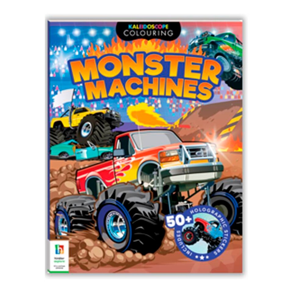 Monster Truck sticker book